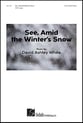 See Amid the Winter's Snow SATB choral sheet music cover